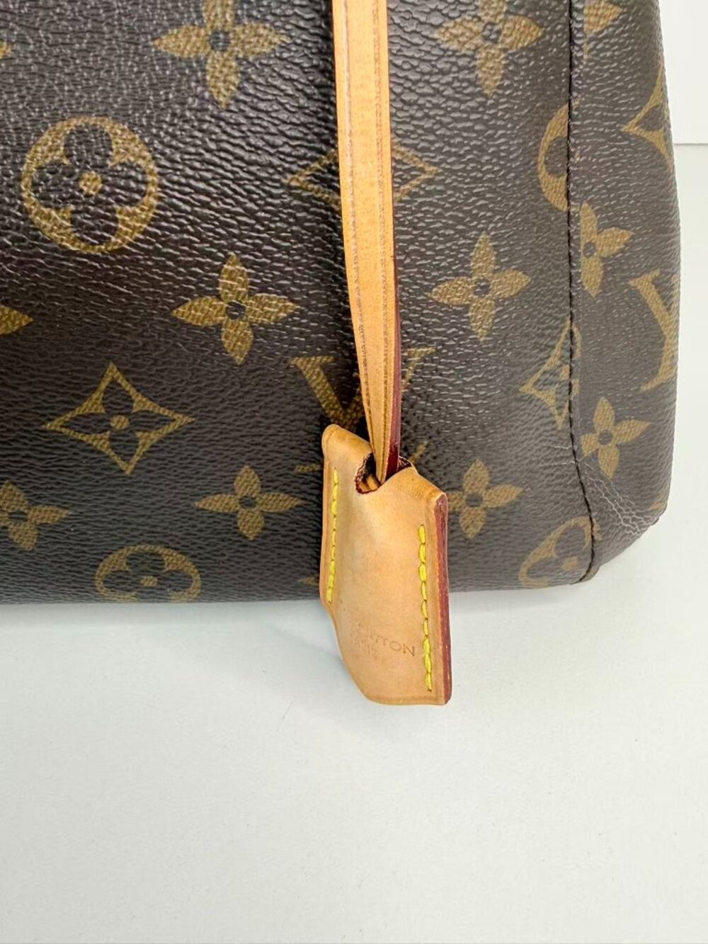Louis Vuitton Montaigne MM Monogram Canvas Top Handle Shoulder Crossbody Bag - Picture 12 of 12